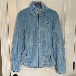 The North Face Women's Light Blue Teddy Jacket